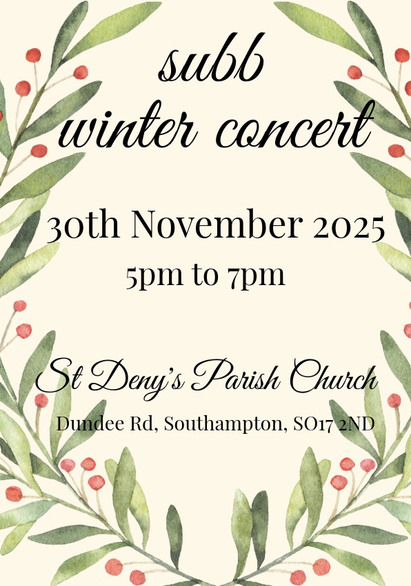 SUBB Winter Concert '25